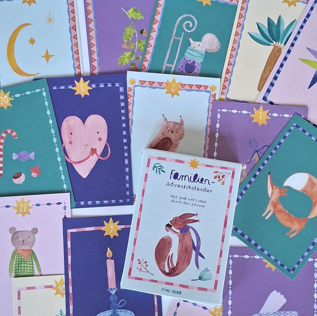 Adventskalender-Karten *Familienadventskalender* (neue Edition)