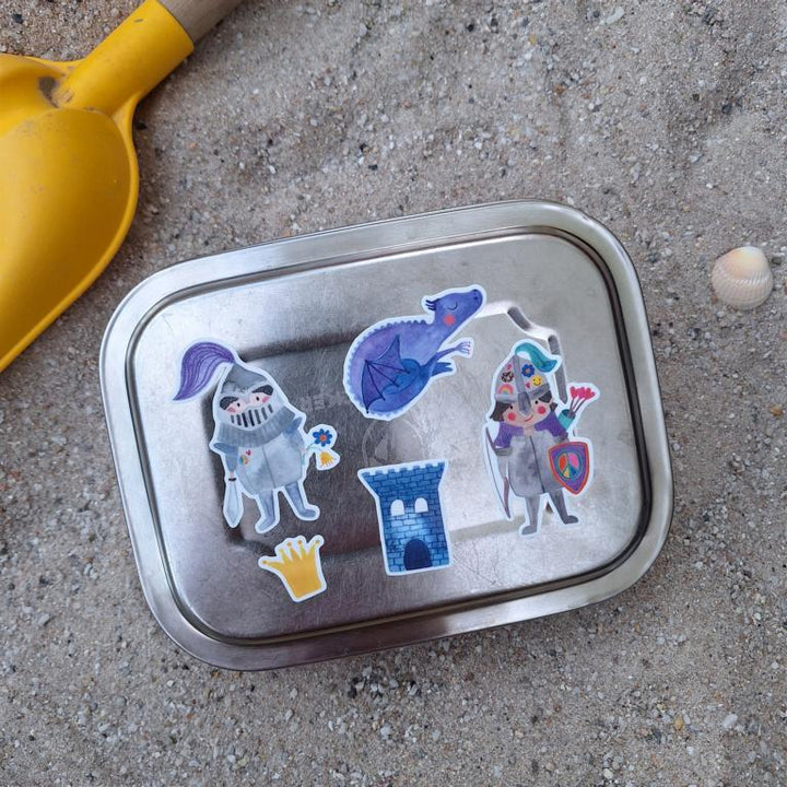 Spülmaschinenfeste Sticker *Ritter*