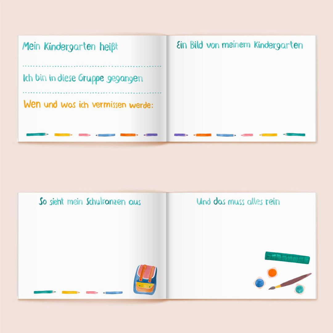 Buch *Mein erstes Schuljahr* zur Einschulung (Softcover)