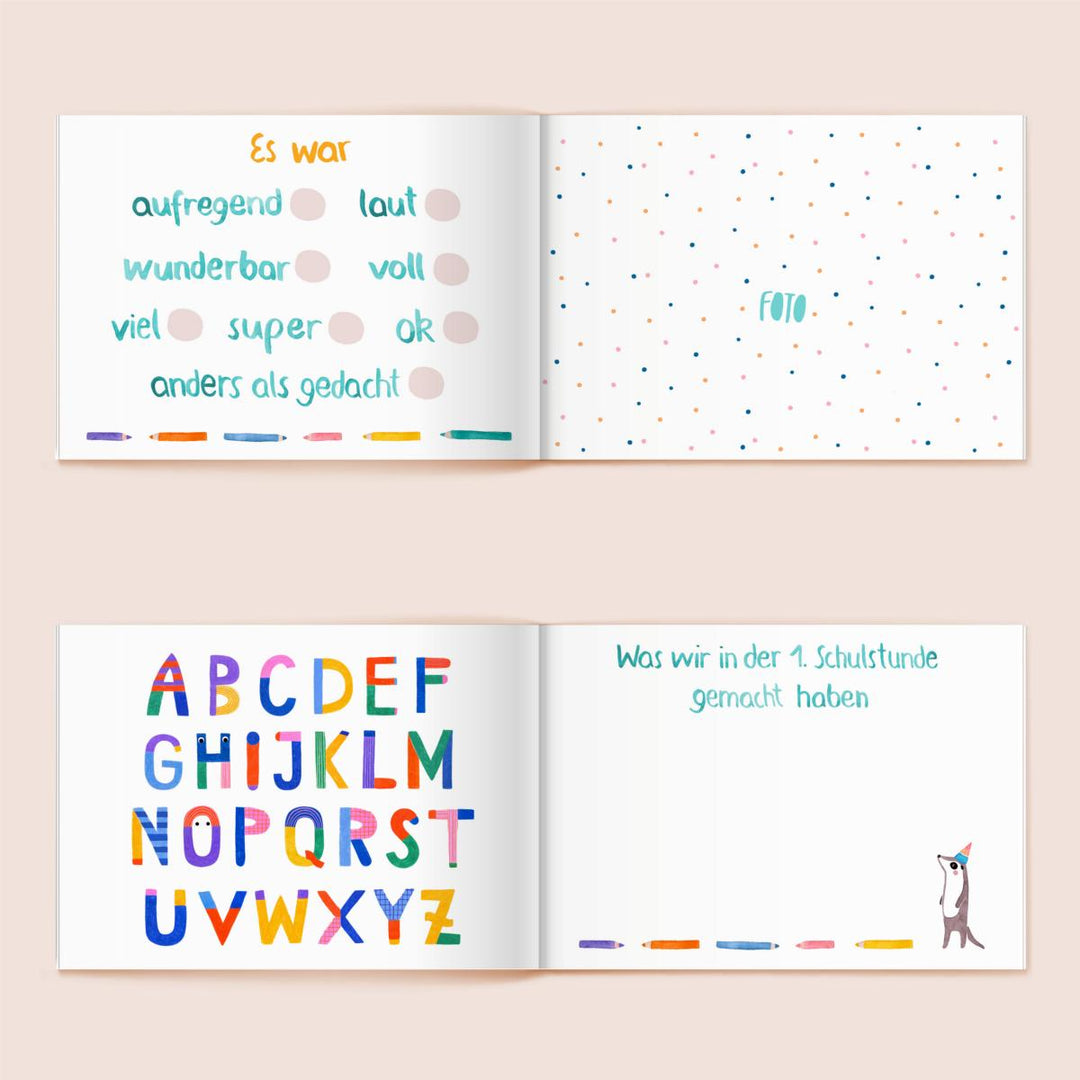 Buch *Mein erstes Schuljahr* zur Einschulung (Softcover)