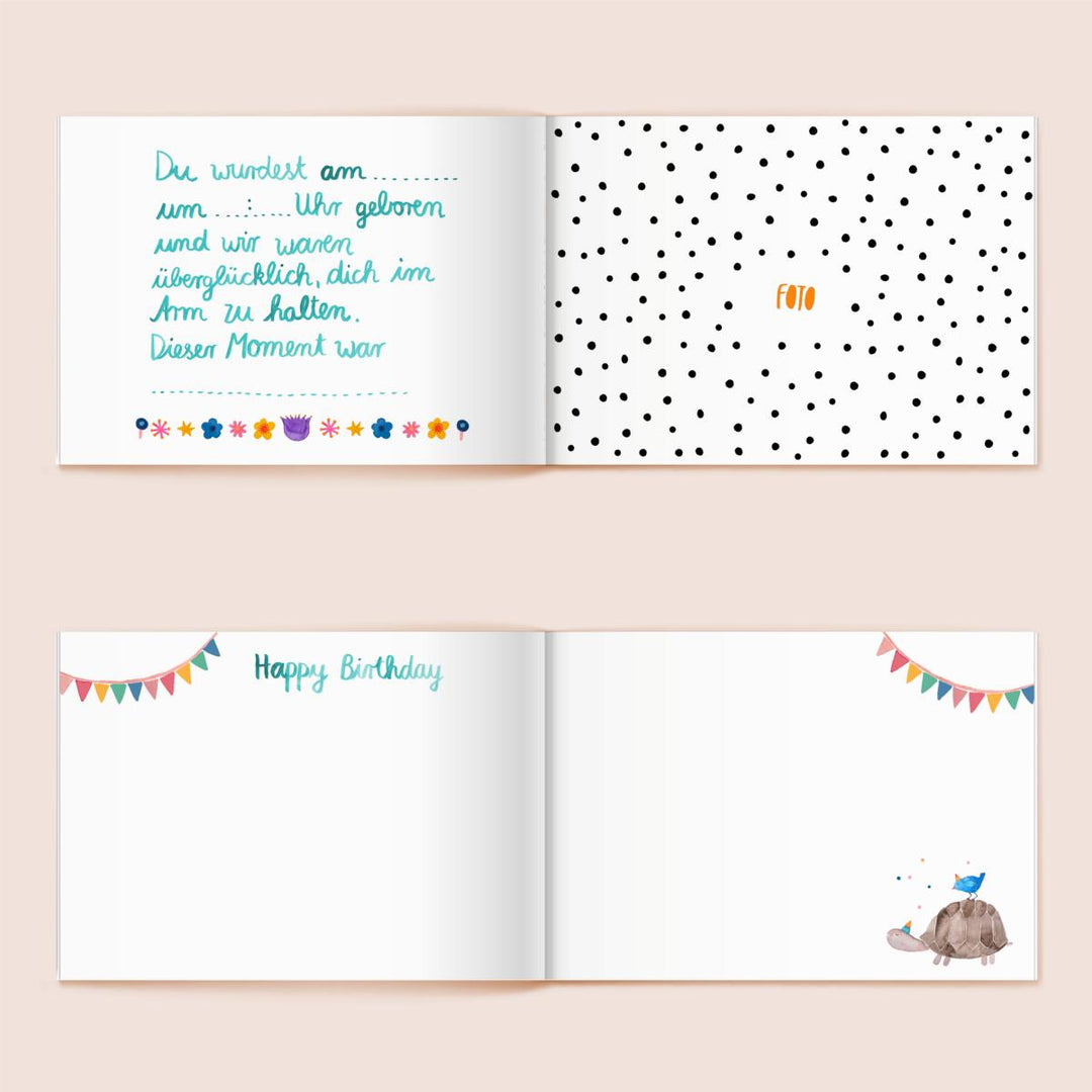 Babytagebuch *Welcome* (Hardcover)