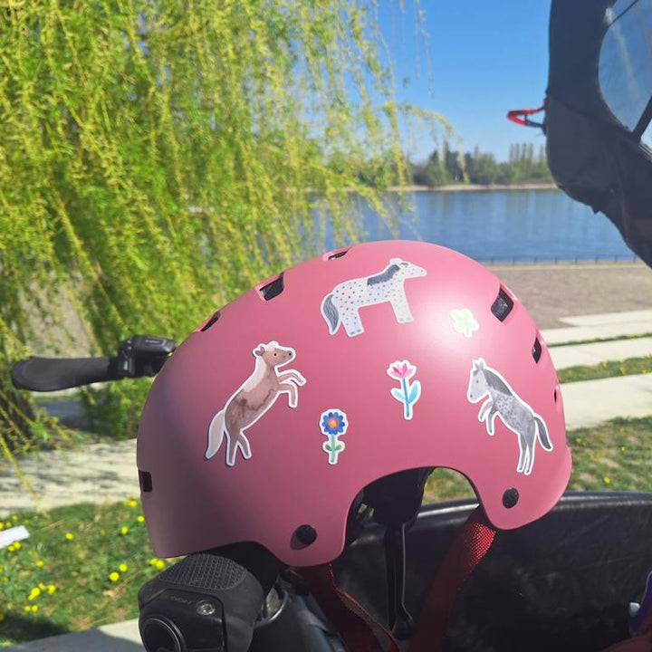 Spülmaschinenfeste Sticker *Pferde*