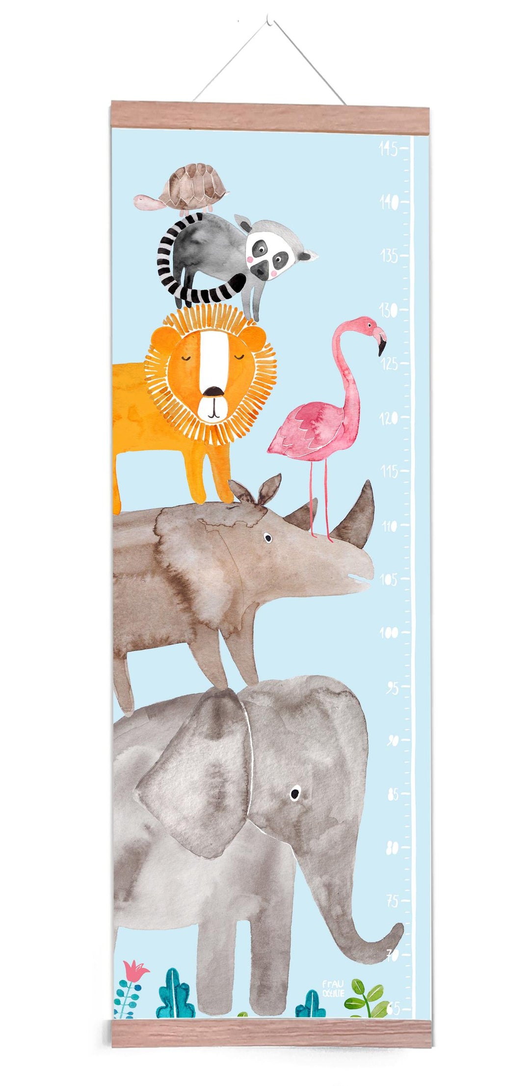 Messlatte für Kinder *Tiere*