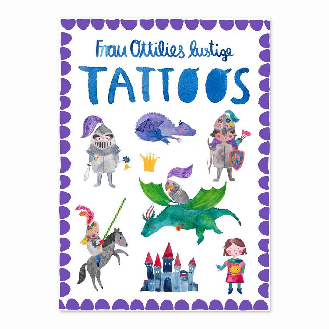 Kindertattoos *Ritter & Drachen*