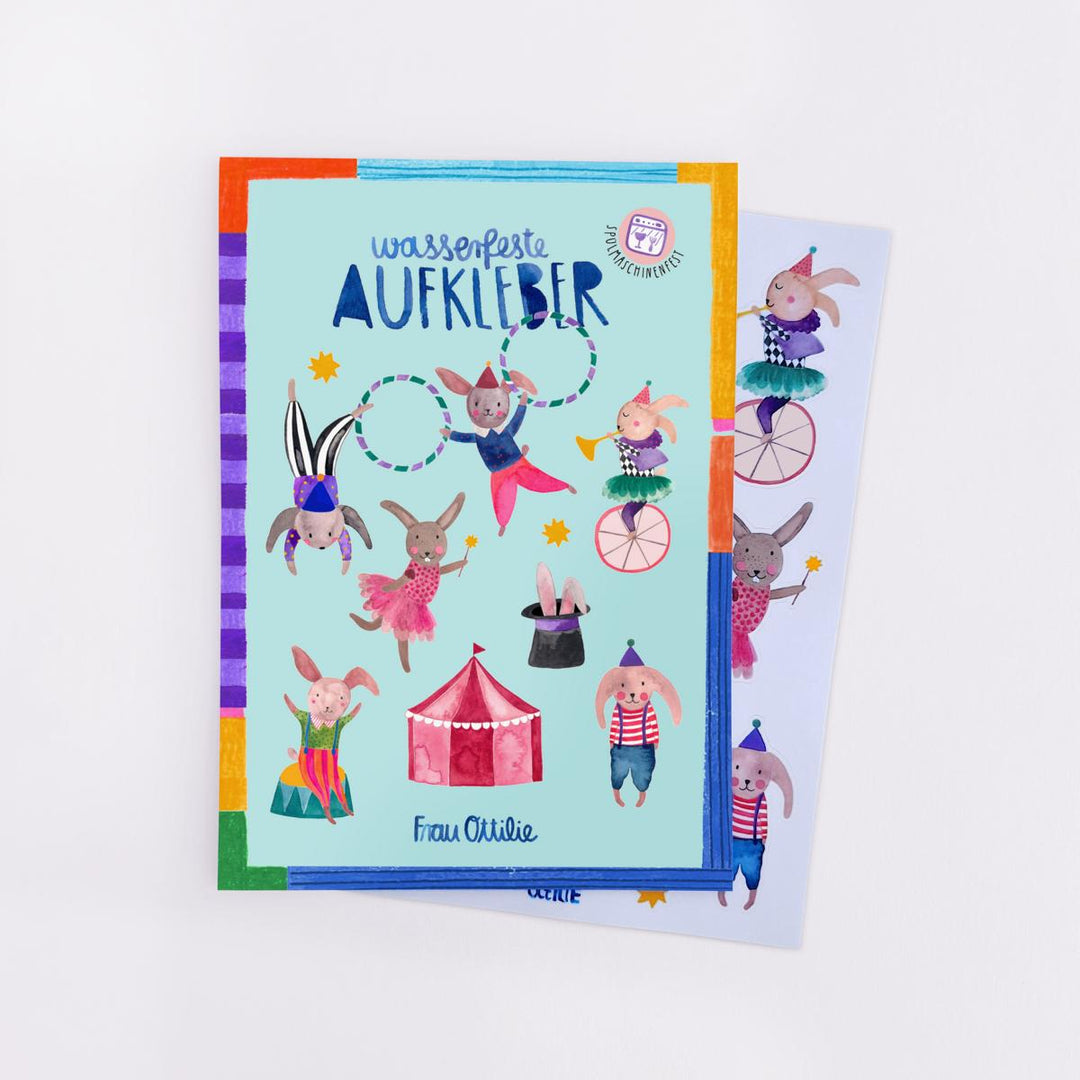 Spülmaschinenenfeste Sticker *Hasen*