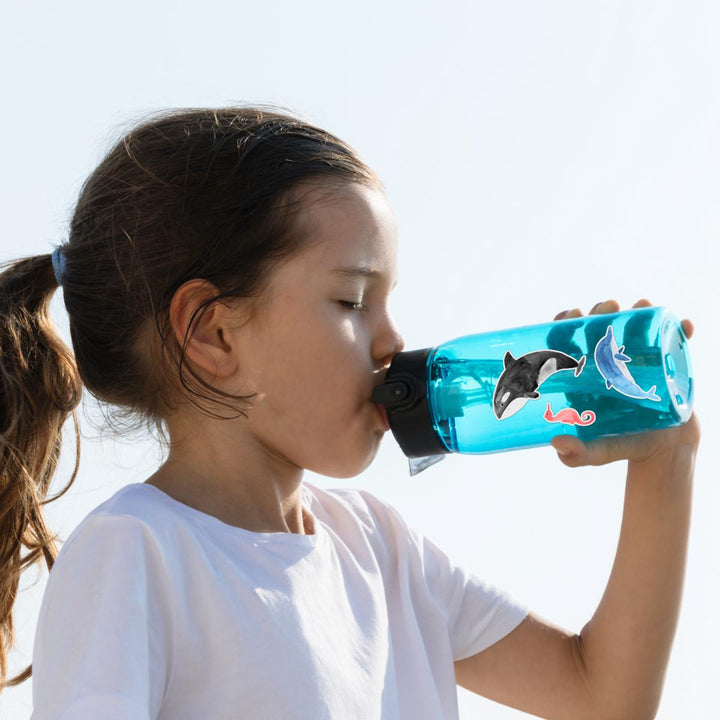 Spülmaschinenfeste Sticker *Wildes Meer*