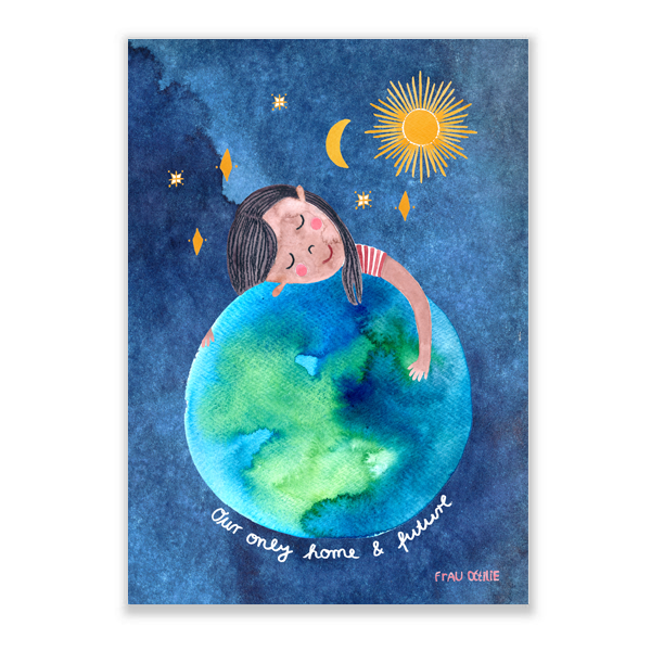 Print A4 *Our only home and future*