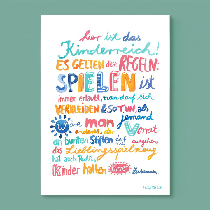 Print A4 *Kinderzimmer*