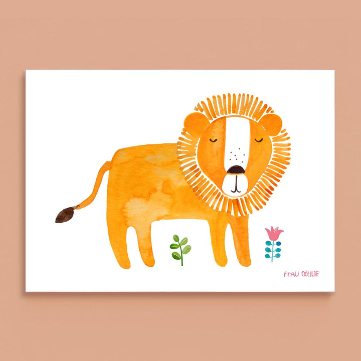 Print A4 *Löwe*