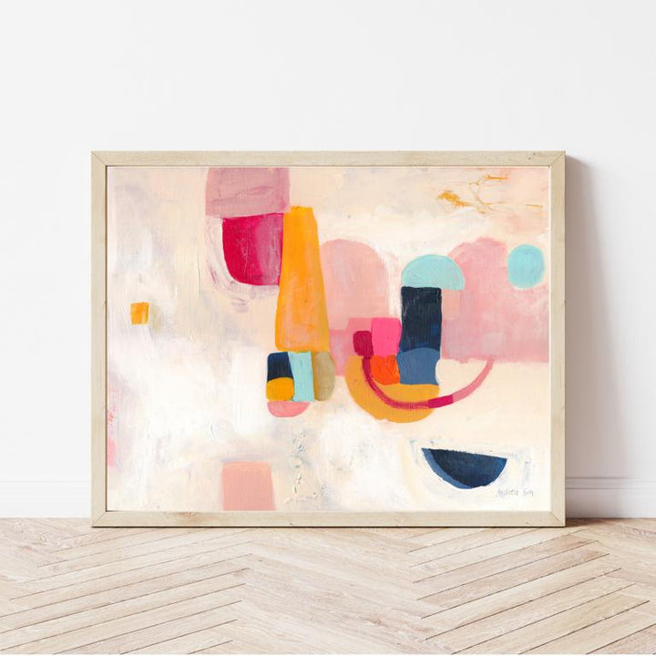 Fine Art Print *Frisky Cubes and Circles*